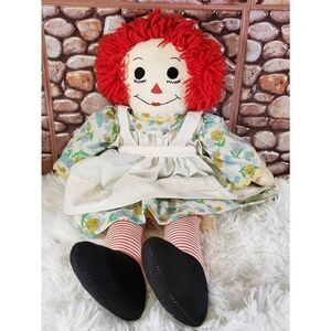 Vintage 1977 Handmade Raggedy Ann #B4